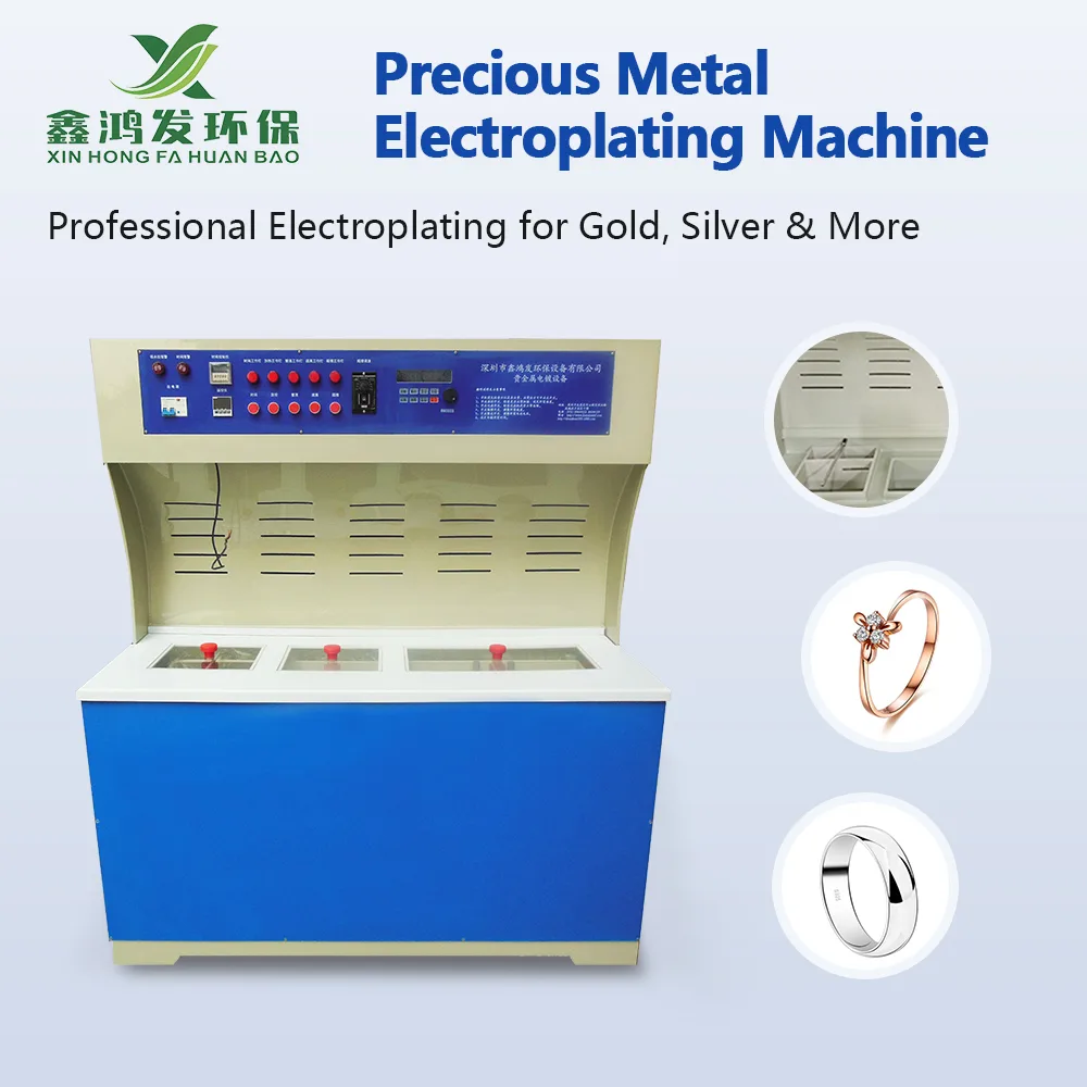 Precious Metal Jewelry Electroplating Equipment manufactured by Xinhongfa