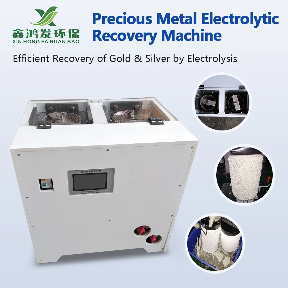 Precious Metal Electrolytic Recovery Machine detail view