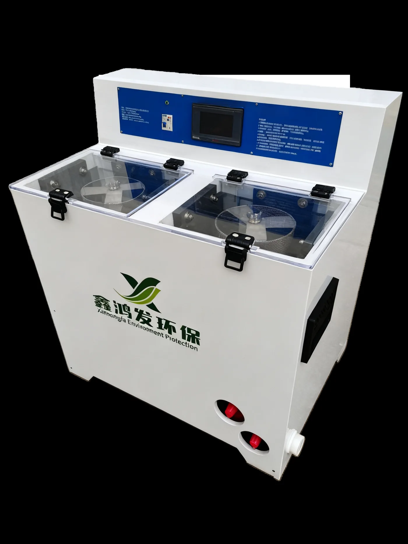 Precious Metal Electrolytic Recovery Machine tank and control side