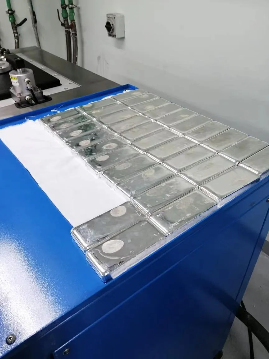 Silver Electrolysis Refining Machine loading arrangement