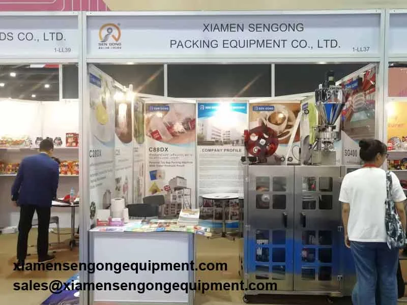 Sengong machines at We are join in 2023 ThaiFex Anuga Asia