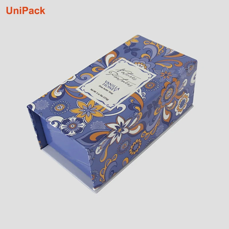 Customized foldable gift box with full colour printing on art paper