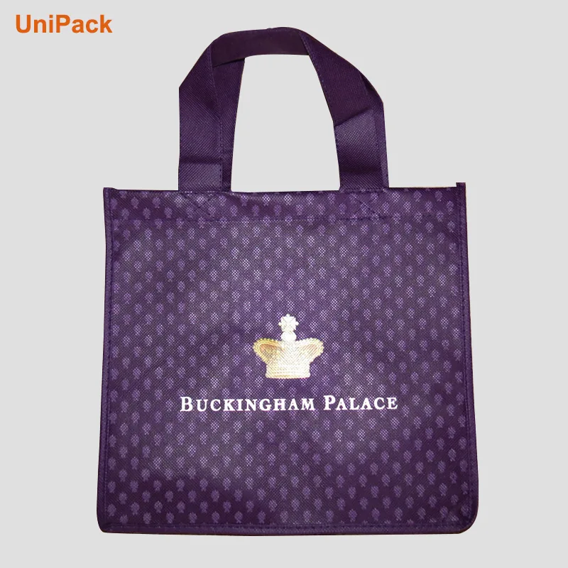 Reusable coloured non woven shopping bag with customer logo printing