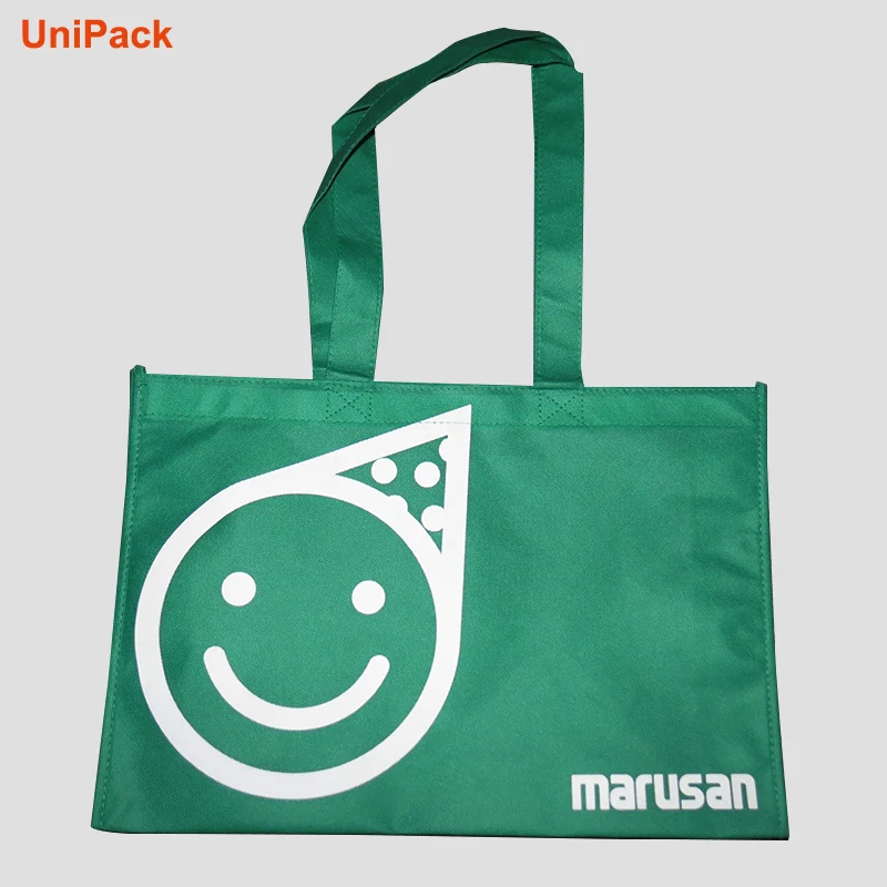 Customized coloured nonwoven bag with printed design