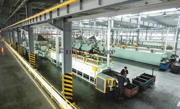 XINFEI heat treatment and production hall