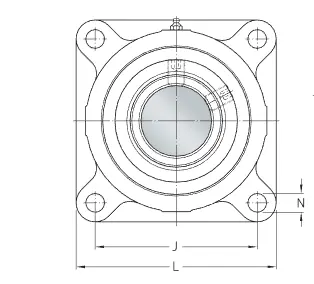FYE 1 1/2 housed unit bearing — Special And Non Standard Bearings