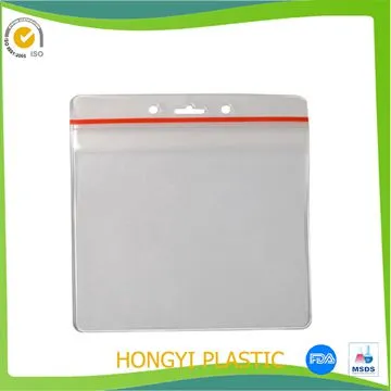 PVC waterproof badge holder