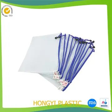 clear A4 PVC Document Bag
