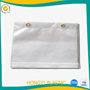 plastic packing bag with eyelet photo 4