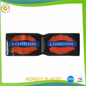 soft plastic exhibition card holder