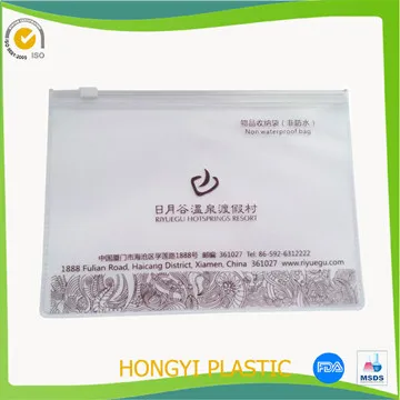 Pvc Document Zip lock Bags