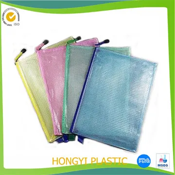 Factory Direct Wholesale A4 pvc document Bag