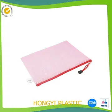 plastic a4 bag with zipper