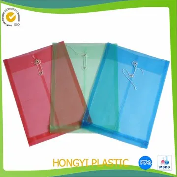 factory custom plastic file pouch