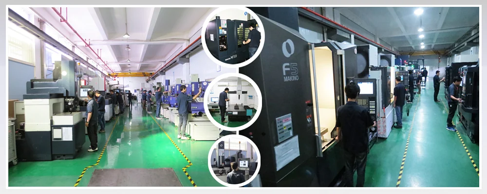 CNC machining centres and EDM machines in the XSY tool room