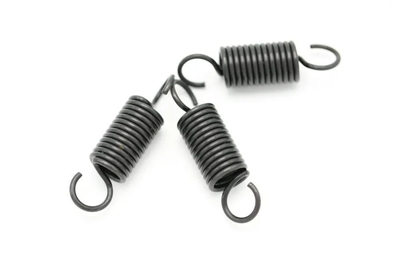 Black Coated Small Extension Spring for Industrial Adjustment manufactured by Xinshunyan