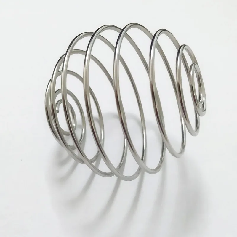 Ball Shape Polished Compression Spring for Artware and Craft manufactured by Xinshunyan