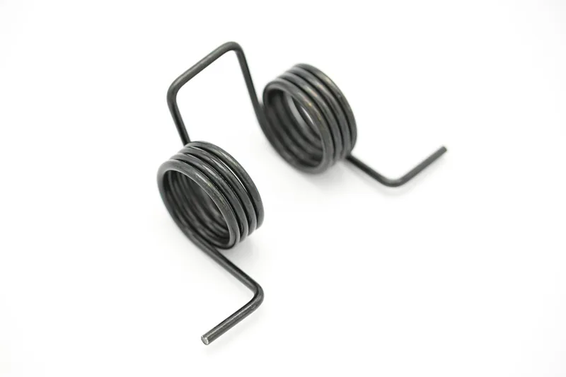 Custom Black Coated Torsion Spring for Industrial Equipment manufactured by Xinshunyan