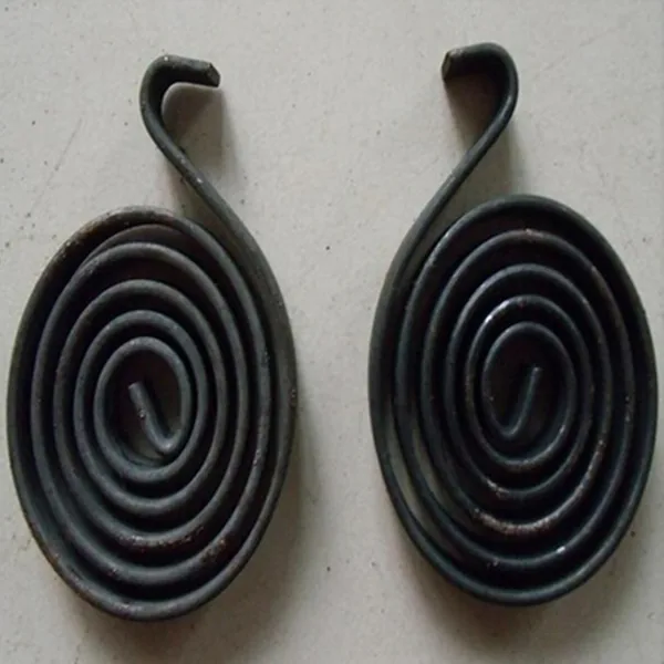 Custom Black Plated Stainless Steel Coil Flat Spring manufactured by Xinshunyan