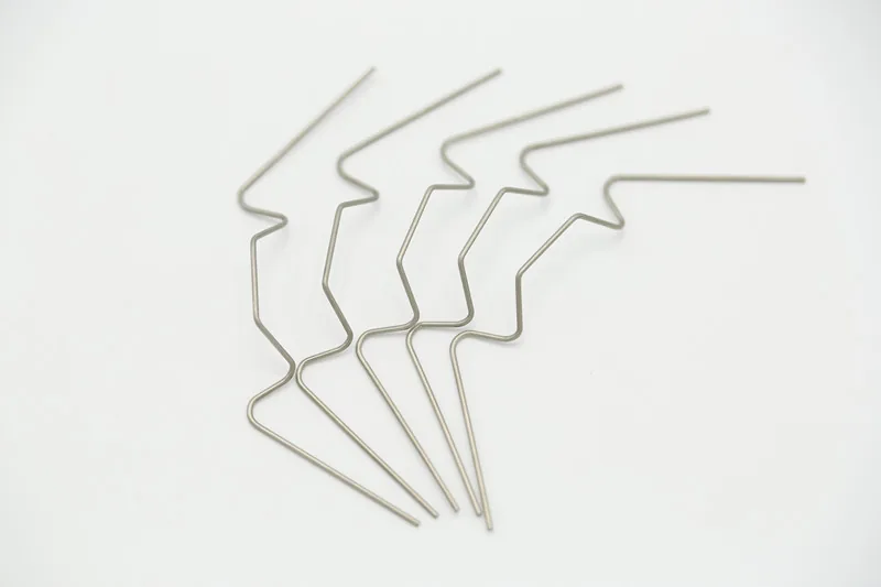 Custom W Shaped Wire Form Spring Clip With Plastic manufactured by Xinshunyan