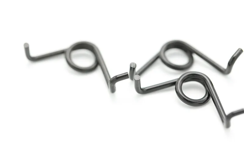 Custom Spring Steel Torsion Spring With Black Coating manufactured by Xinshunyan