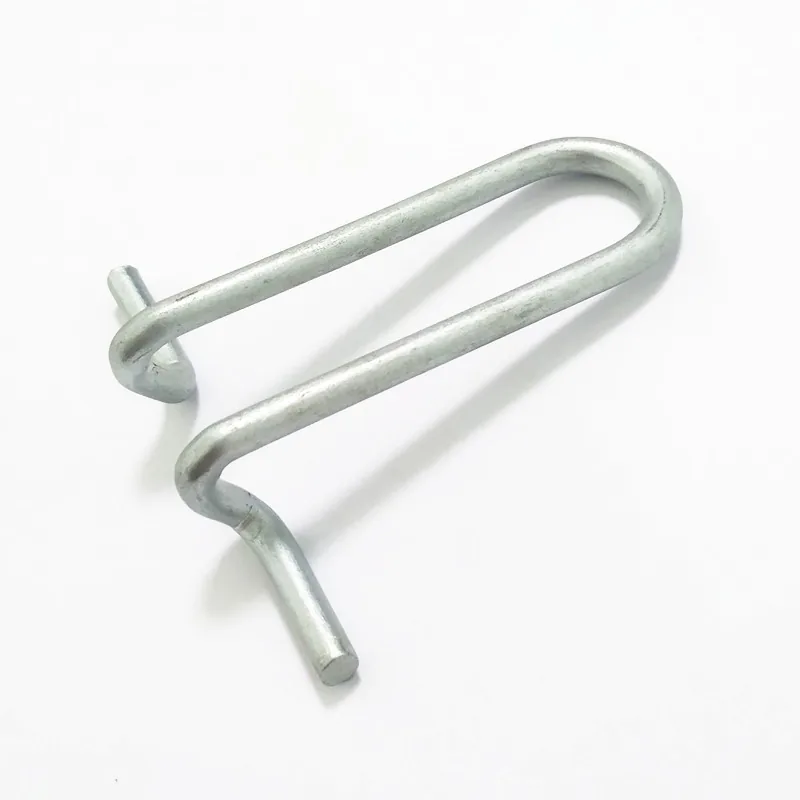 Custom Zinc Plated Spring Steel Wire Clip manufactured by Xinshunyan