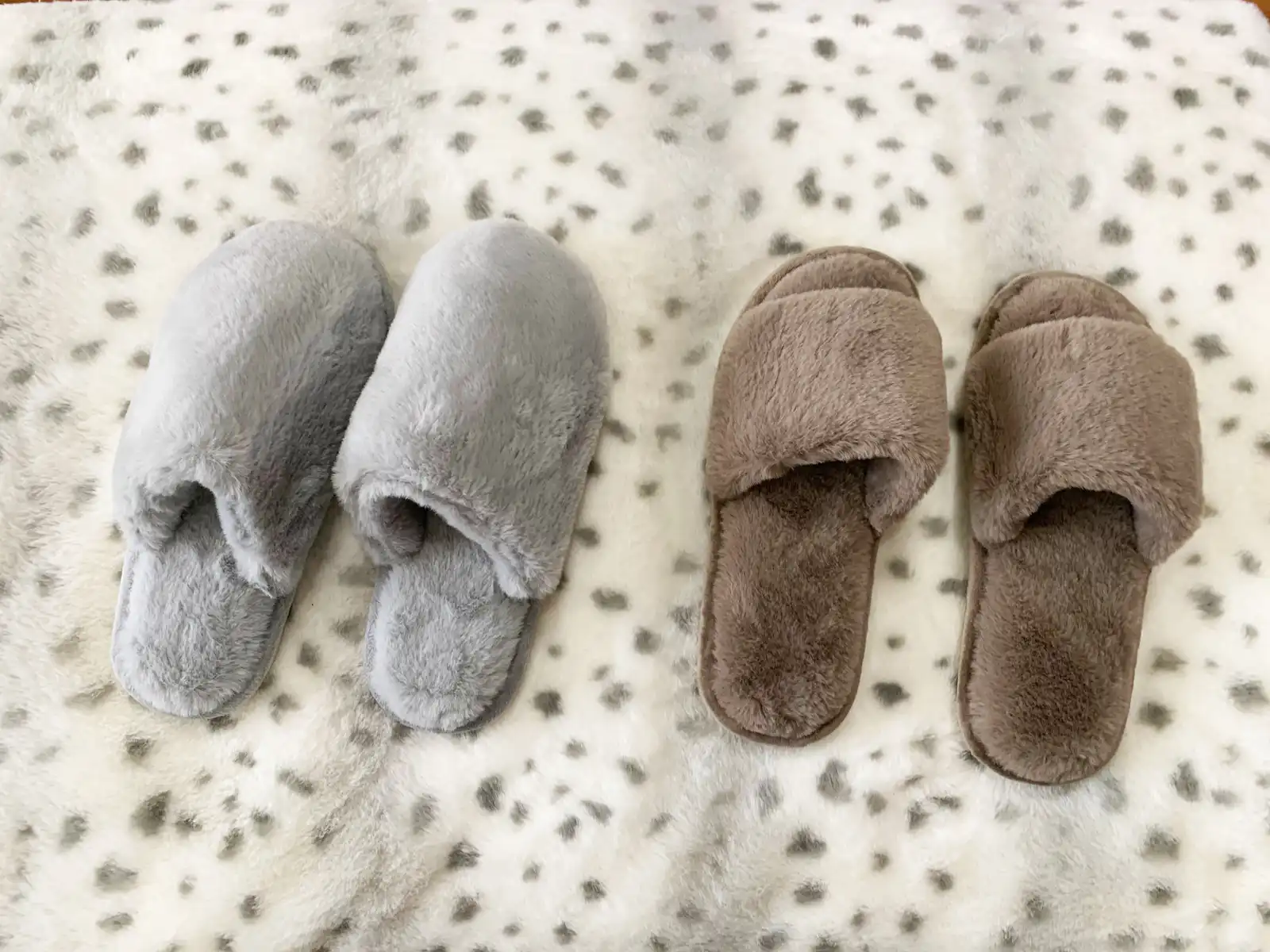 Classic Rabbit Faux Fur Slippers view