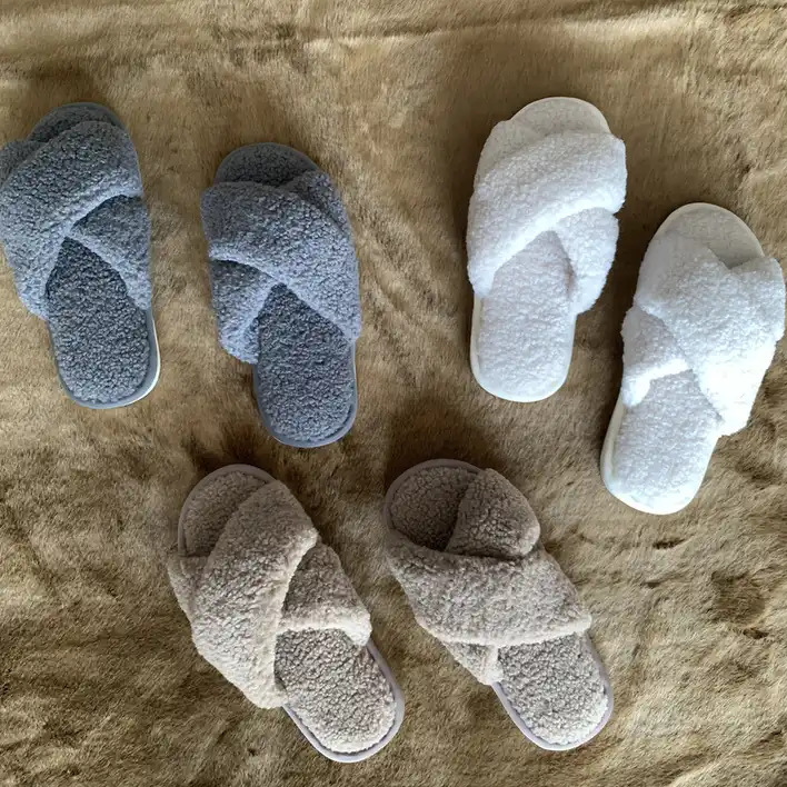 Teddy Faux Fur Slippers