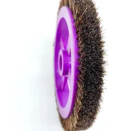 Monforts Brush Wheel Small 180 x 22 mm mounting side