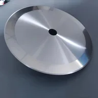Cloth Cutting Blade 200 x 40 mm for Stenter Cutting Machines front view