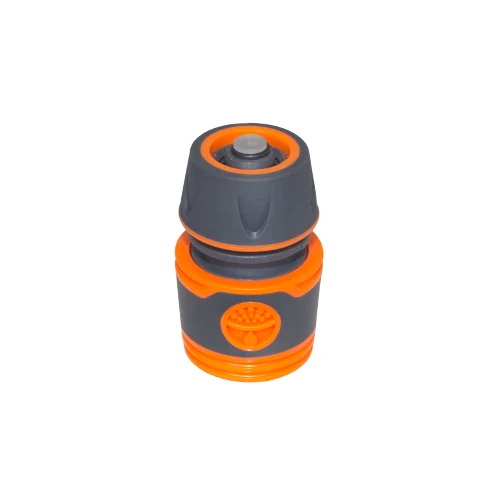 1/2" Water Stop Hose Connector Soft Coated YM5810e garden watering product from YIMAY