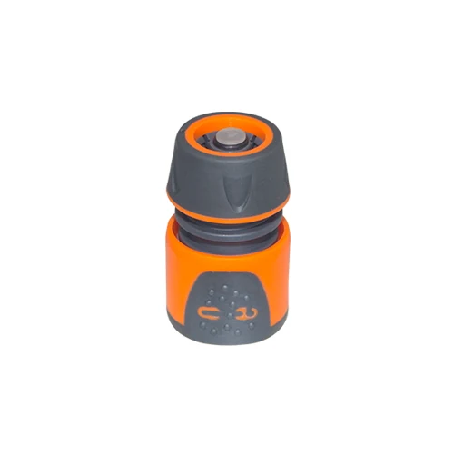 1/2" Soft Coated Water Stop Hose Connector with Lock YM5810ep garden watering product from YIMAY