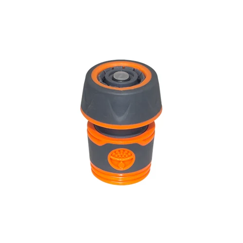 3/4" Water Stop Hose Connector Soft Coated YM5820e garden watering product from YIMAY