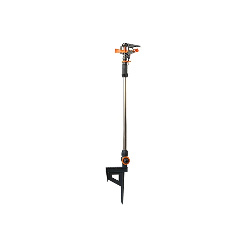 Plastic Impulse Sprinkler with Wing Spike YM8106F garden watering product from YIMAY