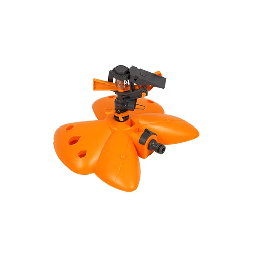 Plastic Impulse Sprinkler with Butterfly Base YM8109 garden watering product from YIMAY
