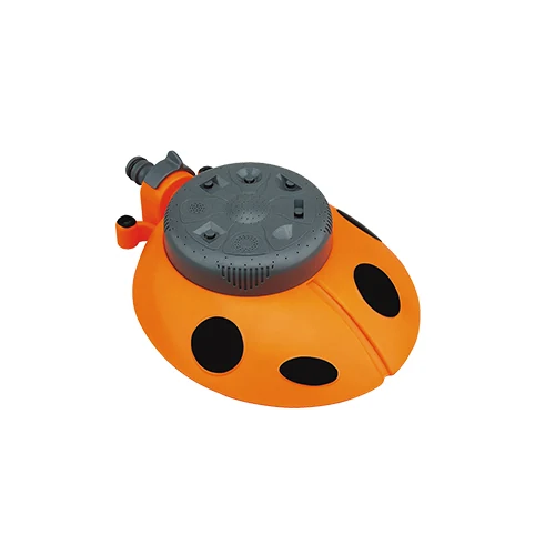 8-Pattern Ladybug Base Sprinkler YM8112 garden watering product from YIMAY
