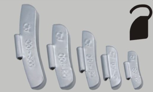 Pb(Lead) Clip on weight for light truck