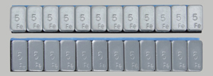 Fe 5g*12 stick on weigths