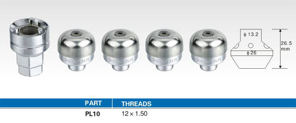 wheel lock PL10
