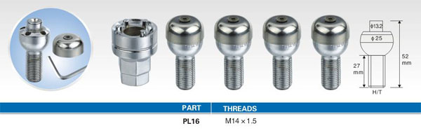 wheel lock PL16