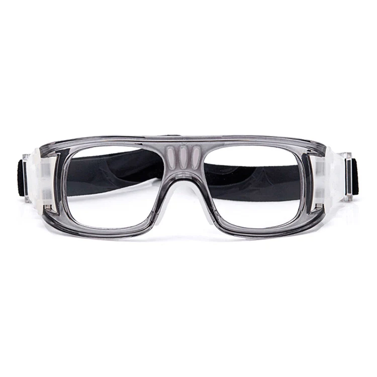 BK-L005 goggle shown with soft silicone nose bridge and adjustable elastic strap