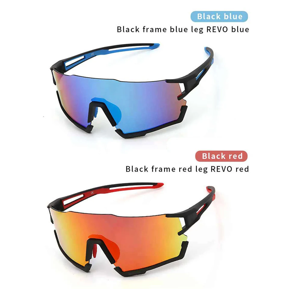 CL-Y009 sunglasses in EVA packing box with included cleaning cloth and cord