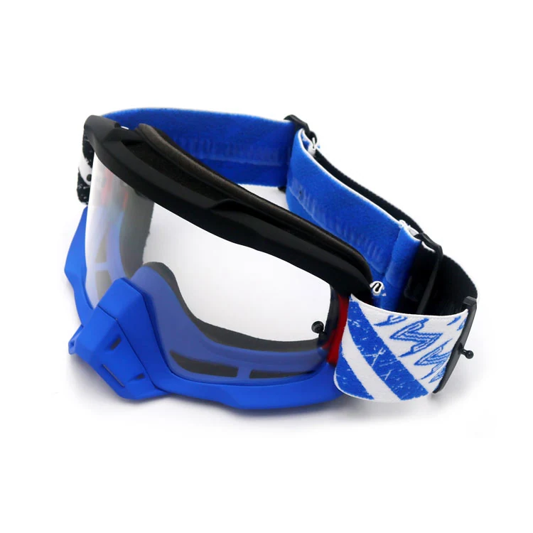 Side profile of the MT-Y836N goggle highlighting the ventilated frame and adjustable elastic strap