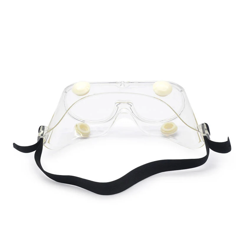 SG-JN002 goggle in use in a laboratory setting, protecting against chemical splashes