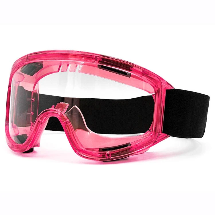 Back view of SG-JN152 goggle with adjustable headband and strap-secure fit