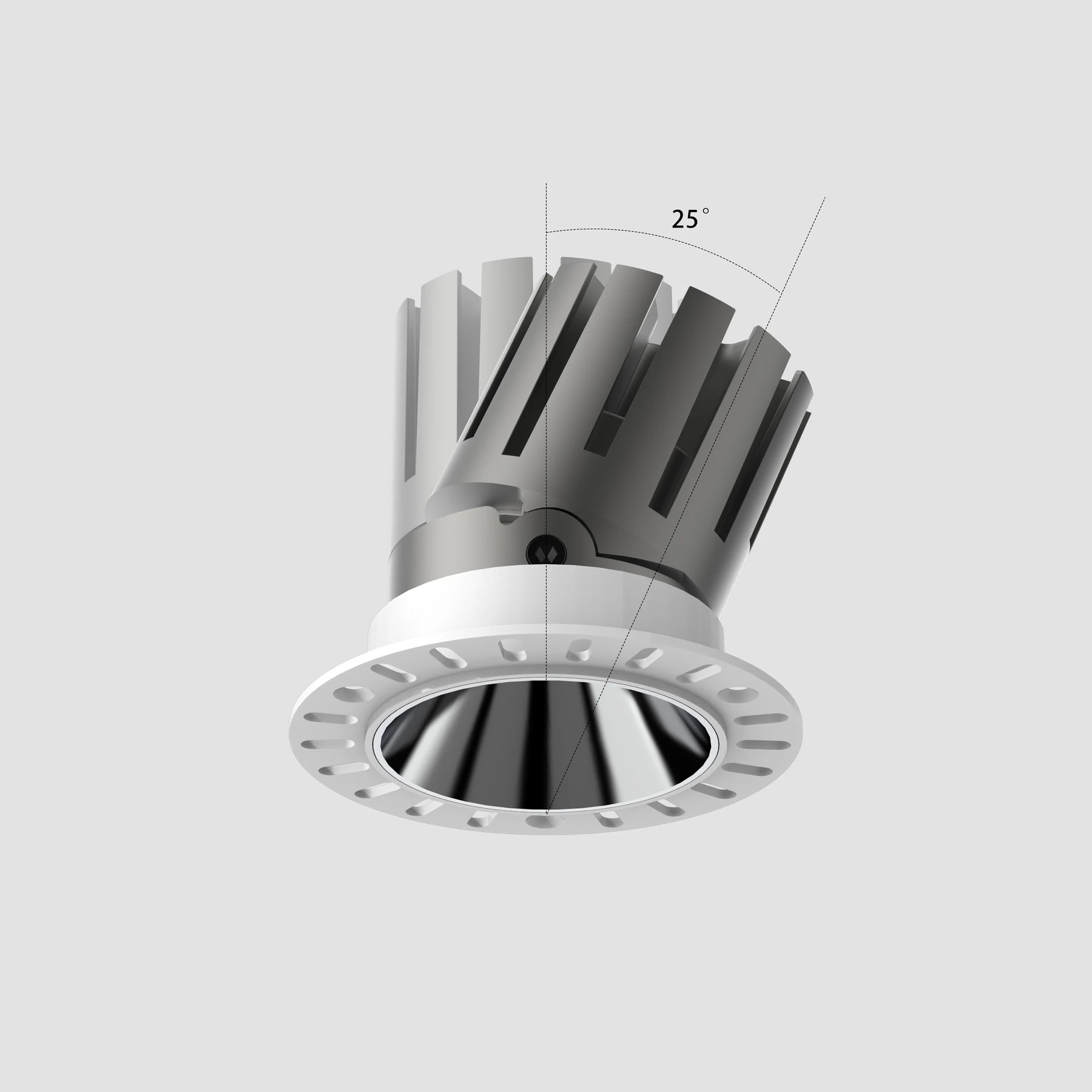 WA01-85-N trimless round led spotlight view 3