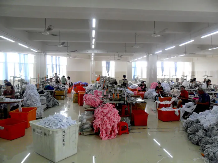 Cutting and packing workshop