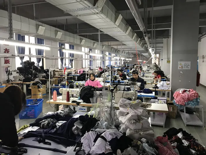 Garment assembly and finishing floor