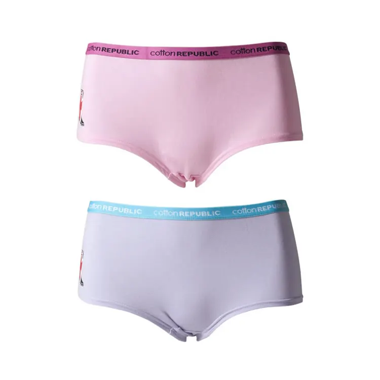 Printed And Bow Trim Panties view 2