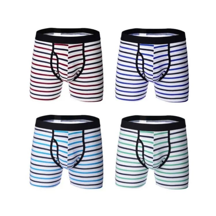Short Leg Trunks With Fly Opening